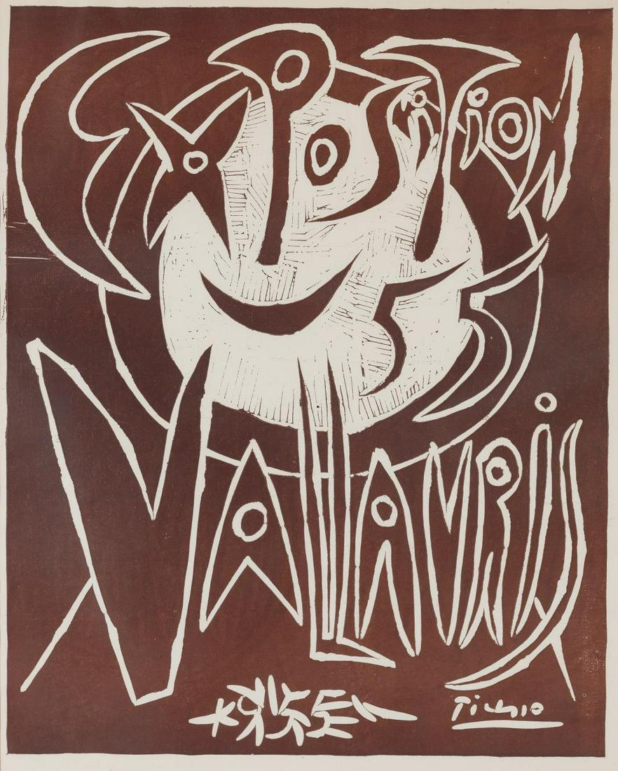 Pablo Picasso (1881-1973) EXPOSITIONS 55 VALLAURIS (1 of 4)