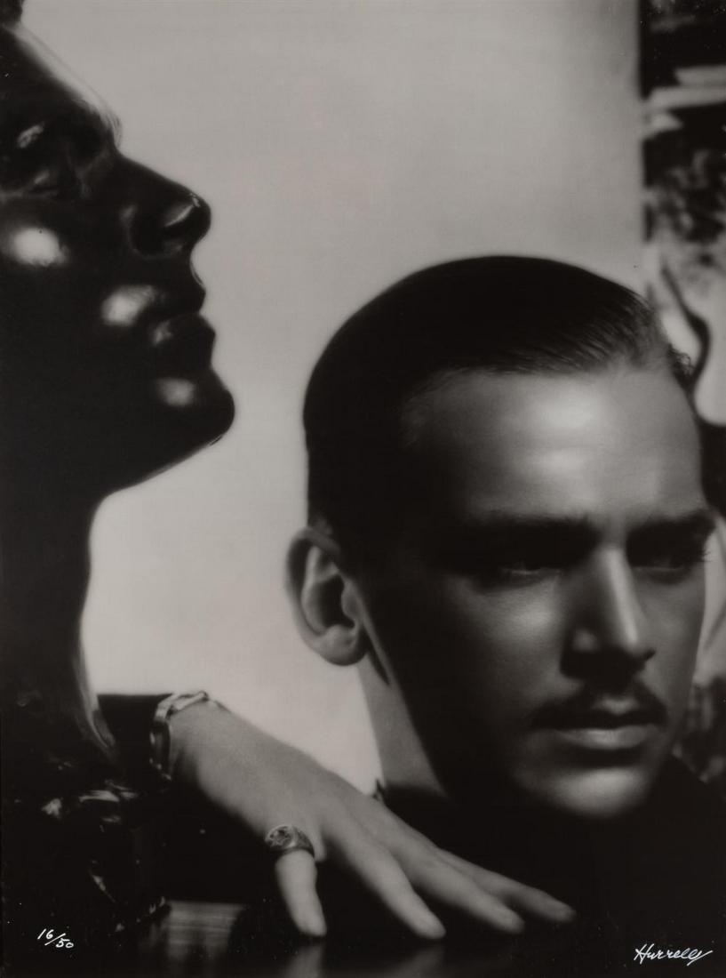 George Hurrell (1904-1992) Douglas Fairbanks, Jr.,: George Hurrell (1904-1992) Douglas Fairbanks, Jr., 1930s, [printed 1979-1982]. Gelatin silver print, 48 x 36 inches (1200 x 915 mm), signed on image recto (l.r.), numbered from the edition of 50. Appa