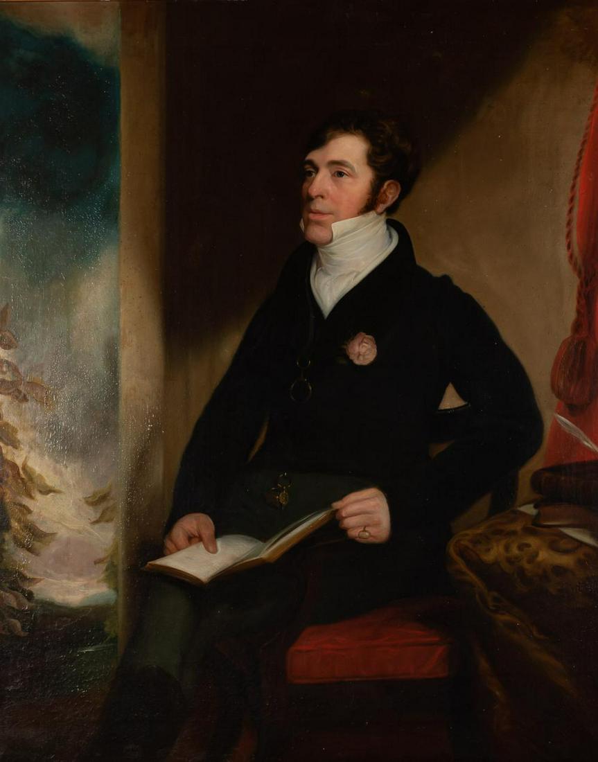 American School 19th Century Portrait of a Gentleman (1 of 4)