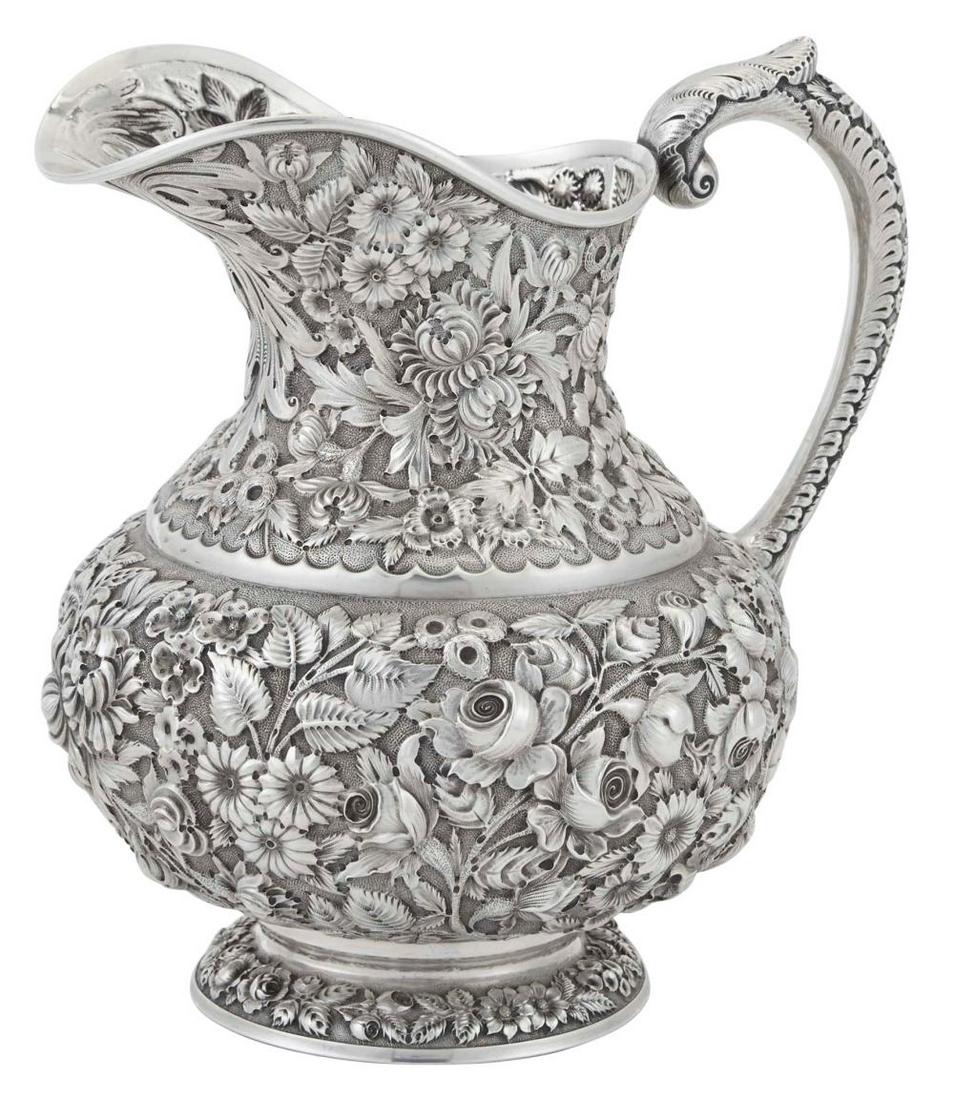 Baltimore Sterling Silver Water Pitcher Hennegen, Bates (1 of 4)