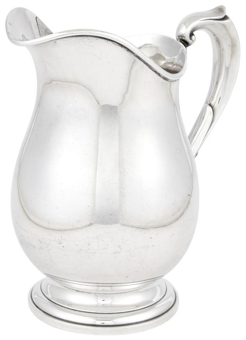 American Sterling Silver Water Pitcher Mauser, 20th (1 of 4)