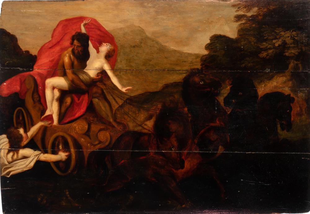 Dutch School 17th Century Pluto Abducting Proserpina (1 of 2)