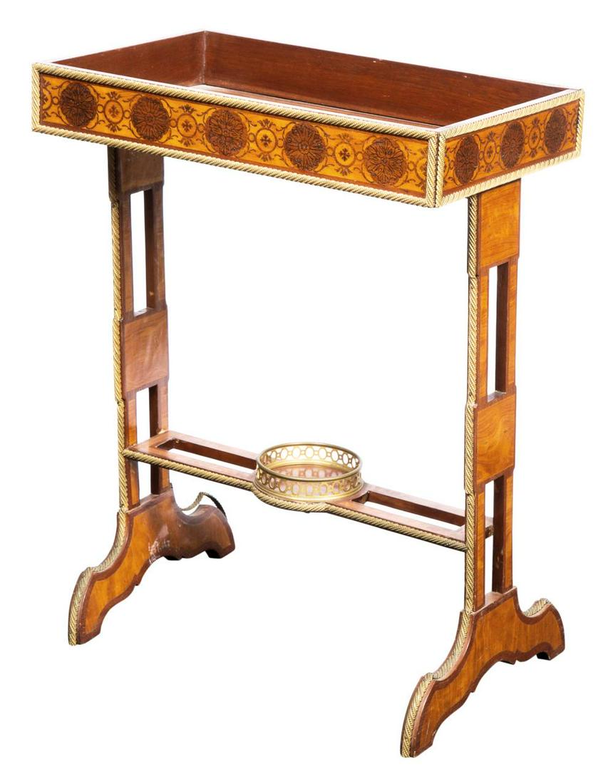 French Ormulu-Mounted Mahogany, Satinwood and Marquetry (1 of 3)