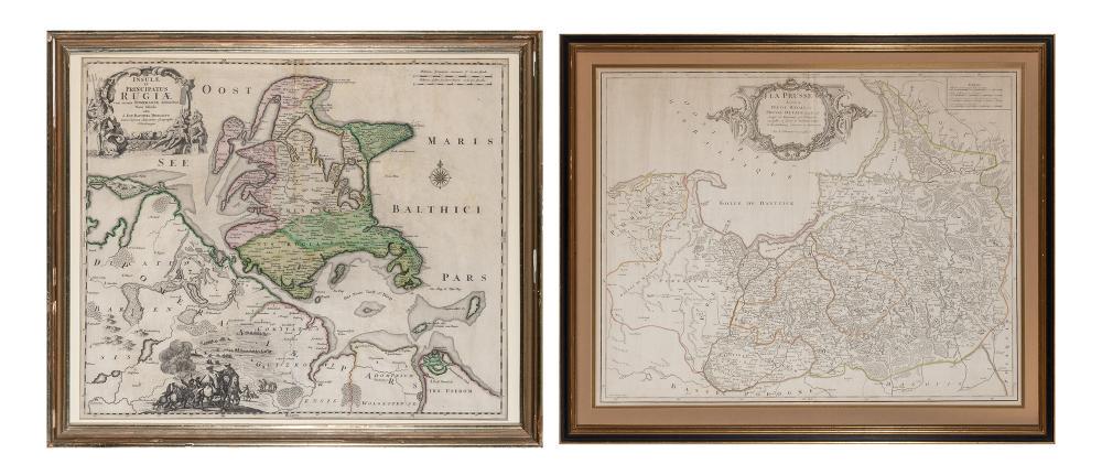[MAPS] HOMANN, JOHAN BAPTISTE. Insulae et Principatus (1 of 6)