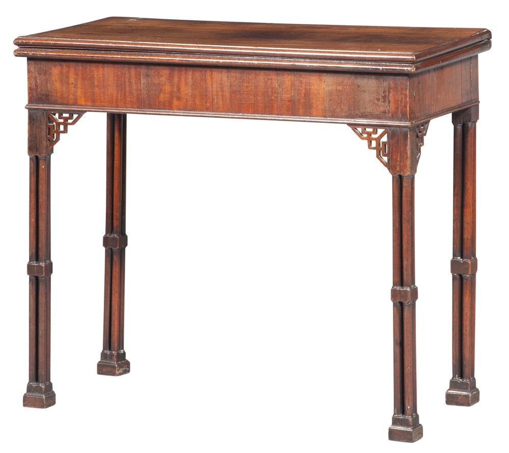 George III Mahogany Card Table (1 of 6)