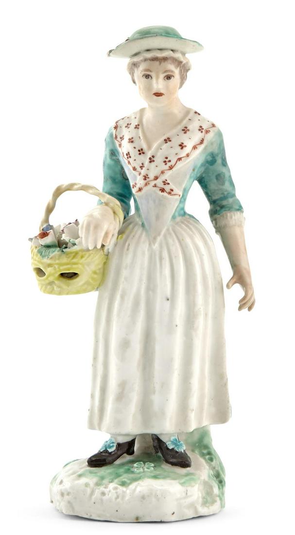 Bristol (Richard Champion) Porcelain Figure of a (1 of 6)