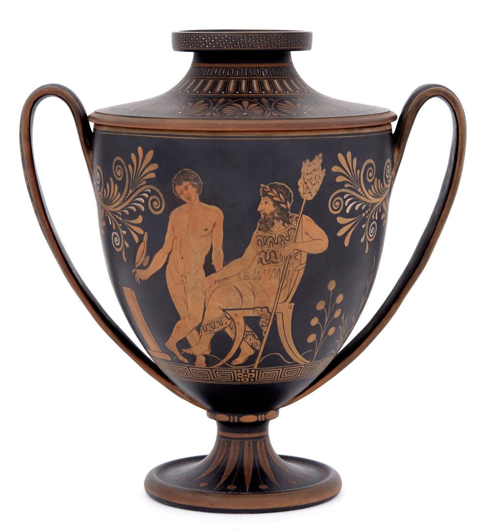 Wedgwood Encaustic Black Basaltes 'Commemorative' (1 of 6)