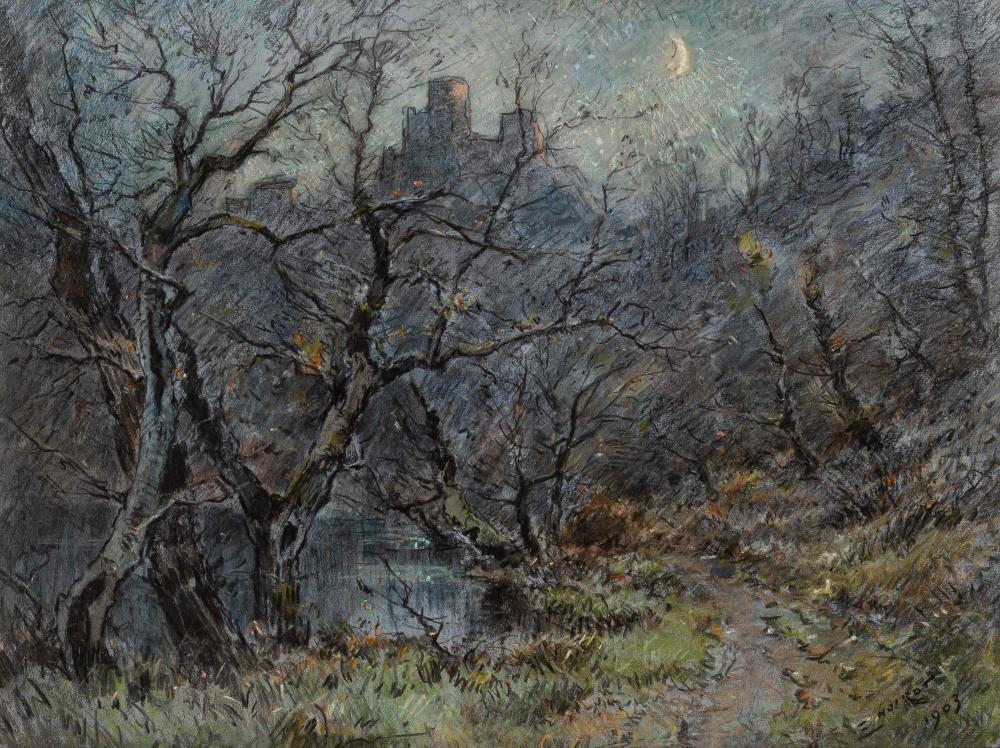 (Benoit) Emile Noirot French, 1853-1924 St. Maurice sur (1 of 5)