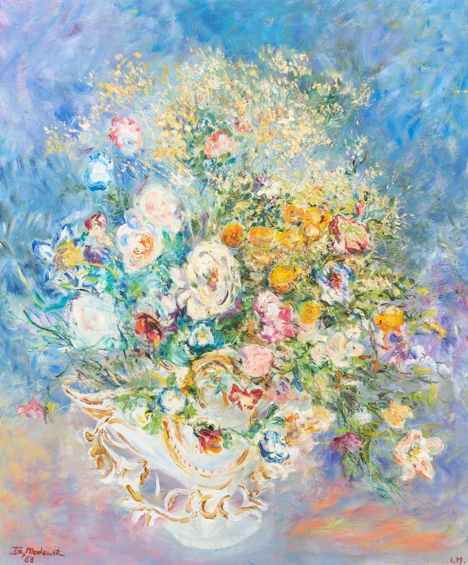 Ira Moskowitz Polish/American, 1912-2001 Floral Still (1 of 5)