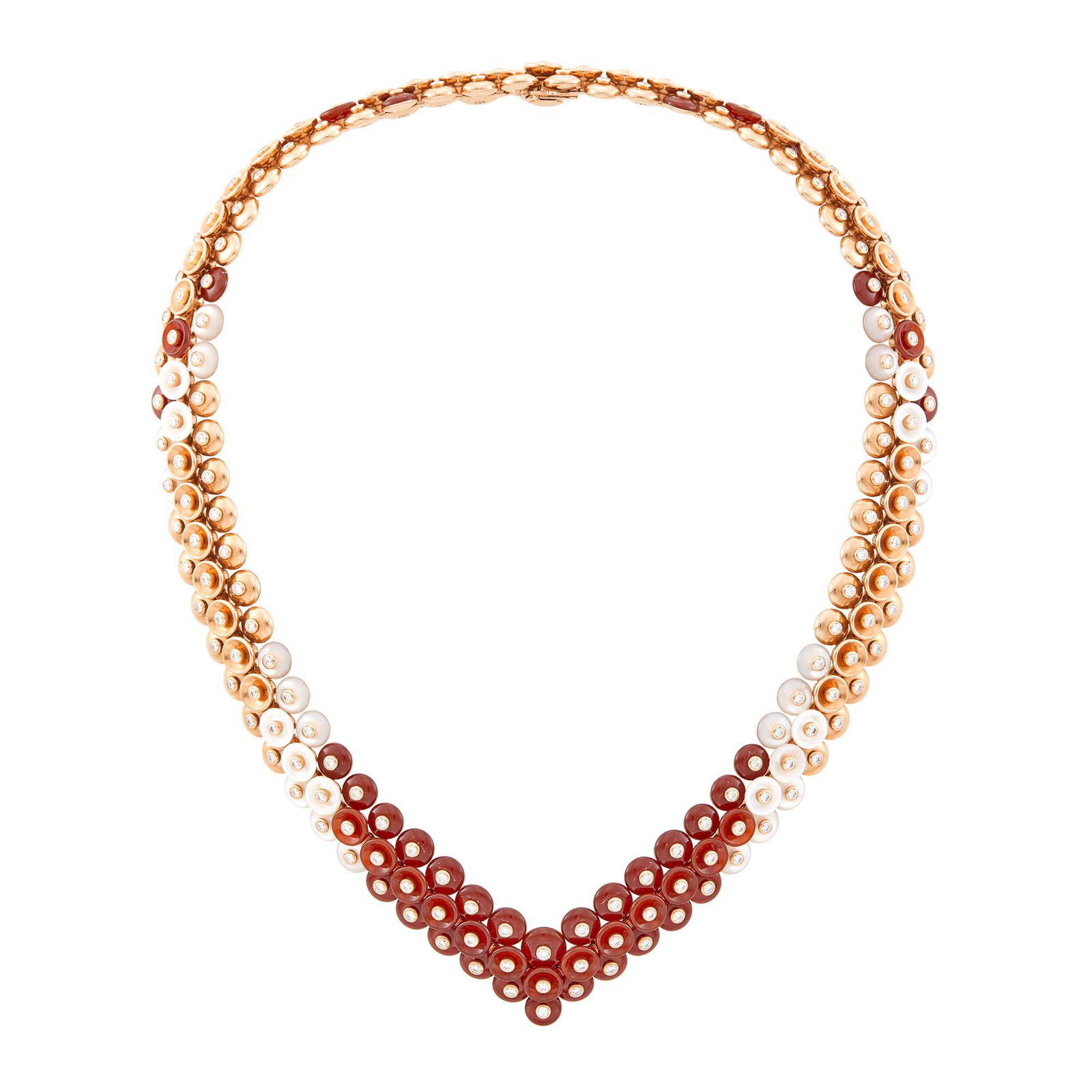 Van Cleef & Arpels Rose Gold, Carnelian, (1 of 4)