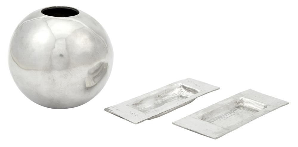 Group of Jean Després Art Deco Silver Plate (1 of 6)