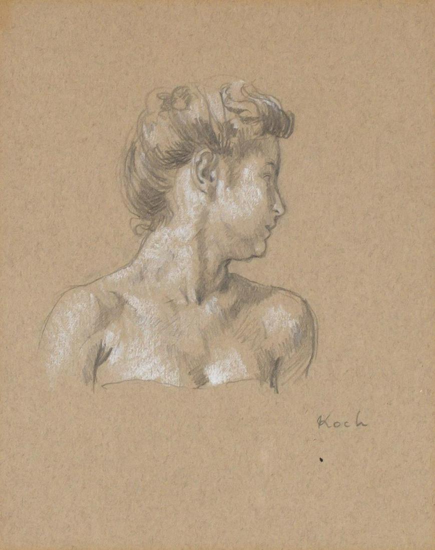 John Koch American, 1909-1978 Head (1 of 4)