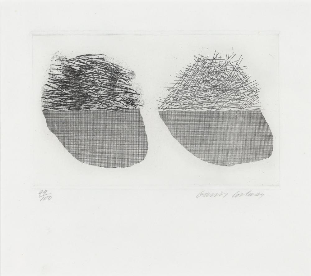 David Hockney STRAW ON THE LEFT, GOLD ON THE RIGHT (1 of 4)