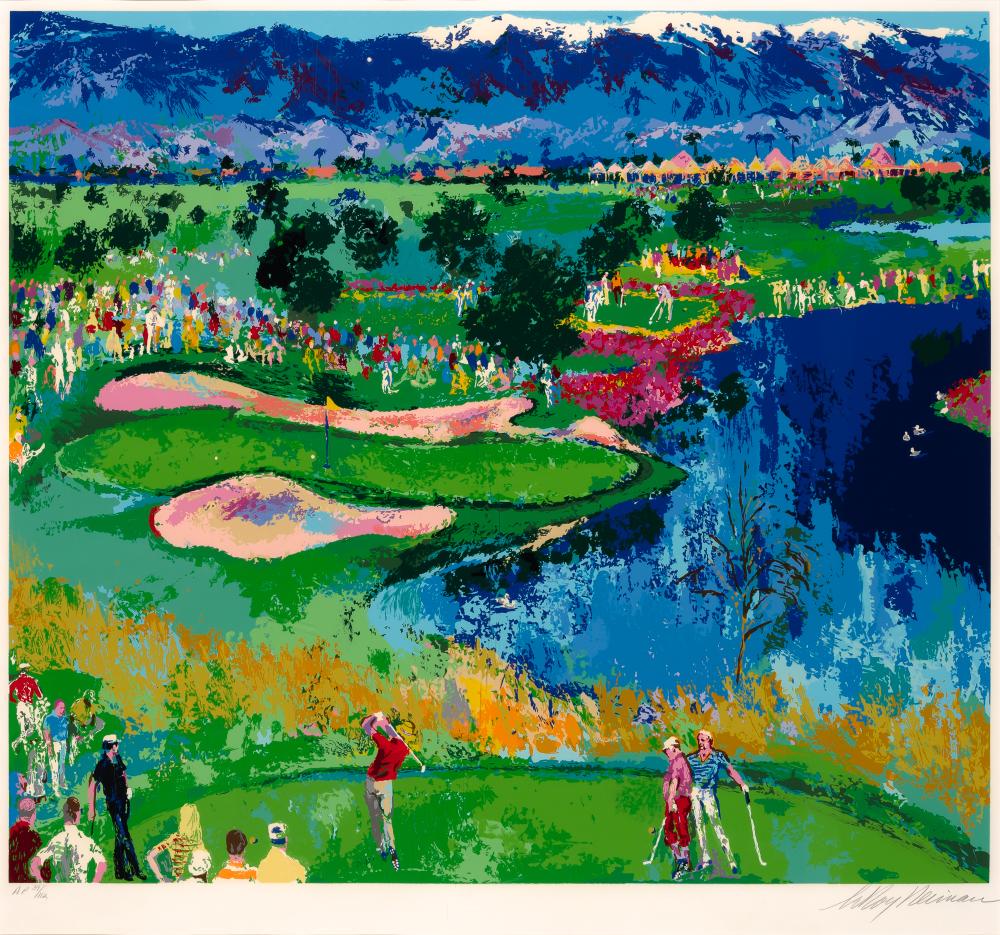 LeRoy Neiman THE COVE AT VINTAGE Color screenprint (1 of 5)