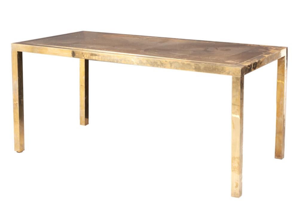 Gilt-Metal Parsons Writing Table (1 of 4)