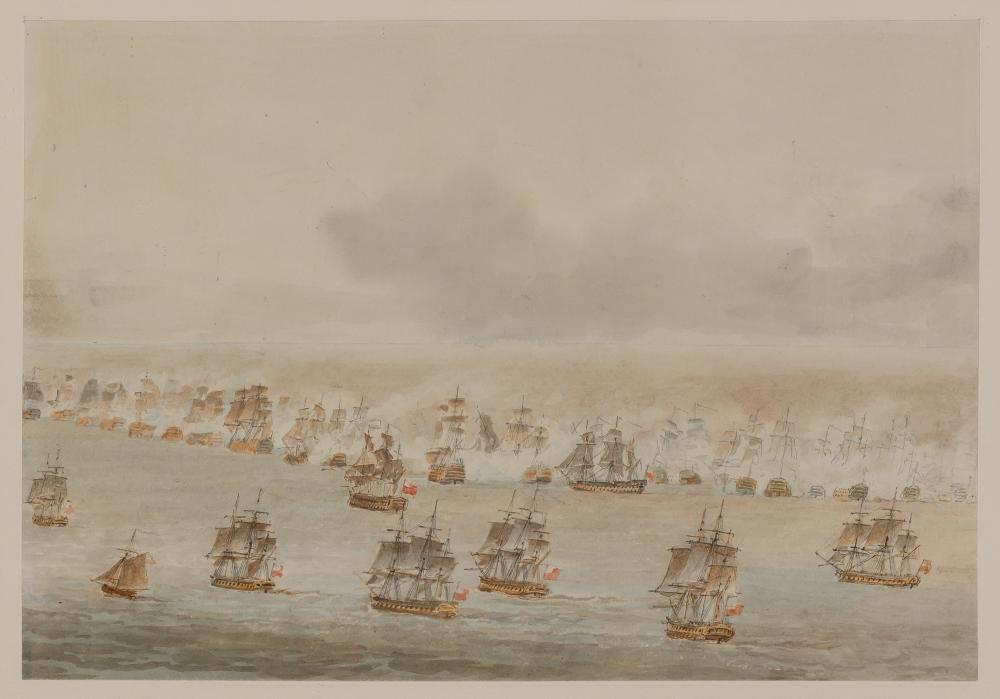 Nicholas Pocock British, 1740-1821 The Glorious First (1 of 3)