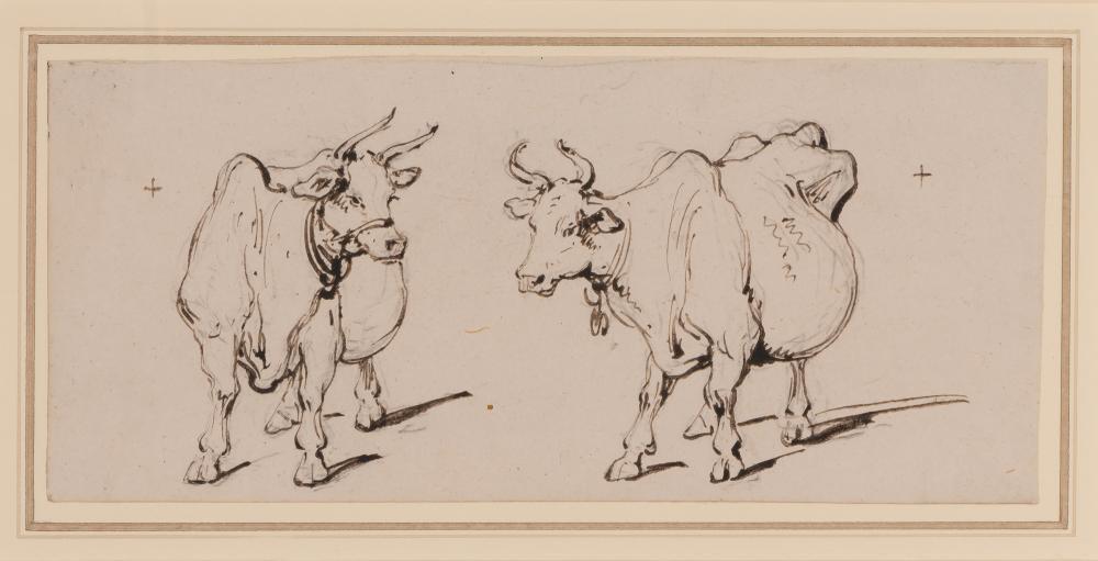 George Chinnery English, 1774-1852 Two Studies of (1 of 3)