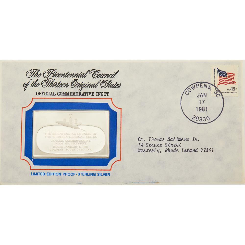 United States Bicentennial Council Silver Ingots (1 of 2)