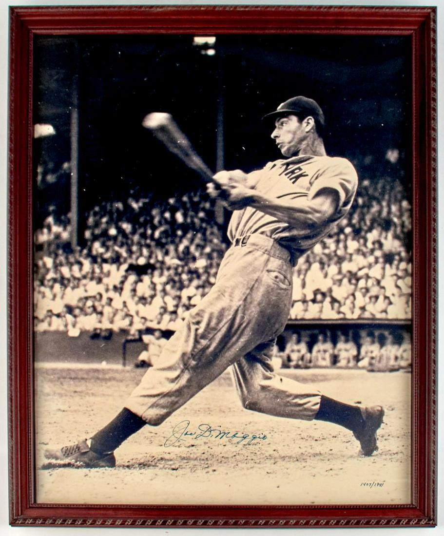 Joe DiMaggio Signed Photograph (1 of 4)
