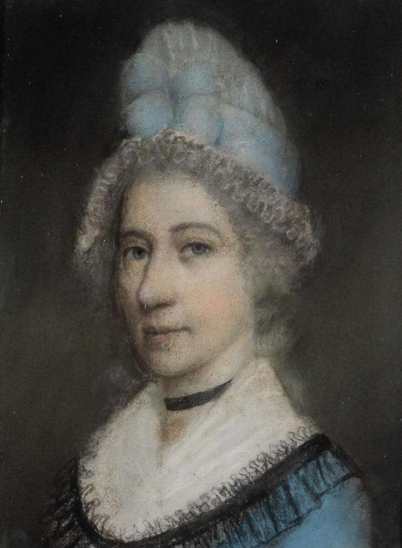 Attributed to James Sharples Portrait of Hannah Irwin (1 of 3)