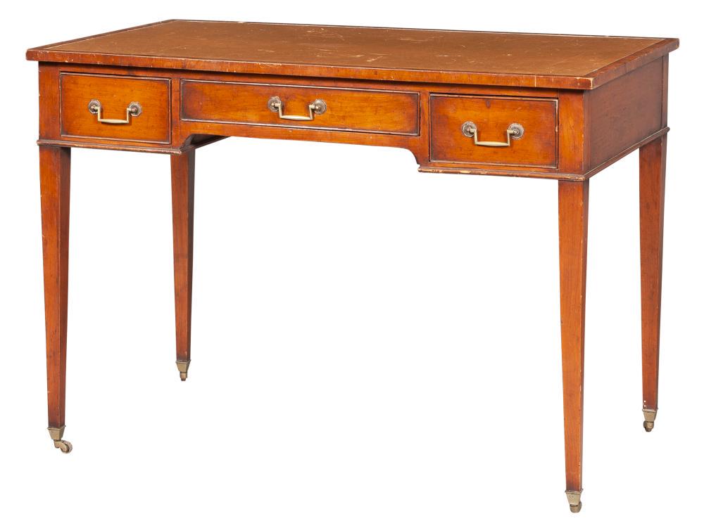 George III Style Walnut Writing Table (1 of 7)