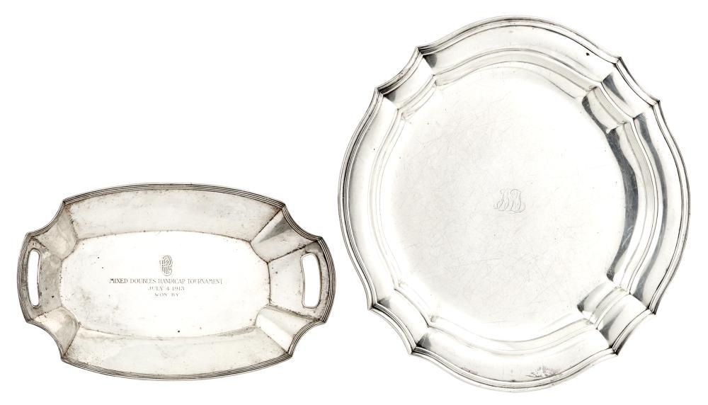 Two Tiffany & Co. Makers Sterling Silver Trays (1 of 4)