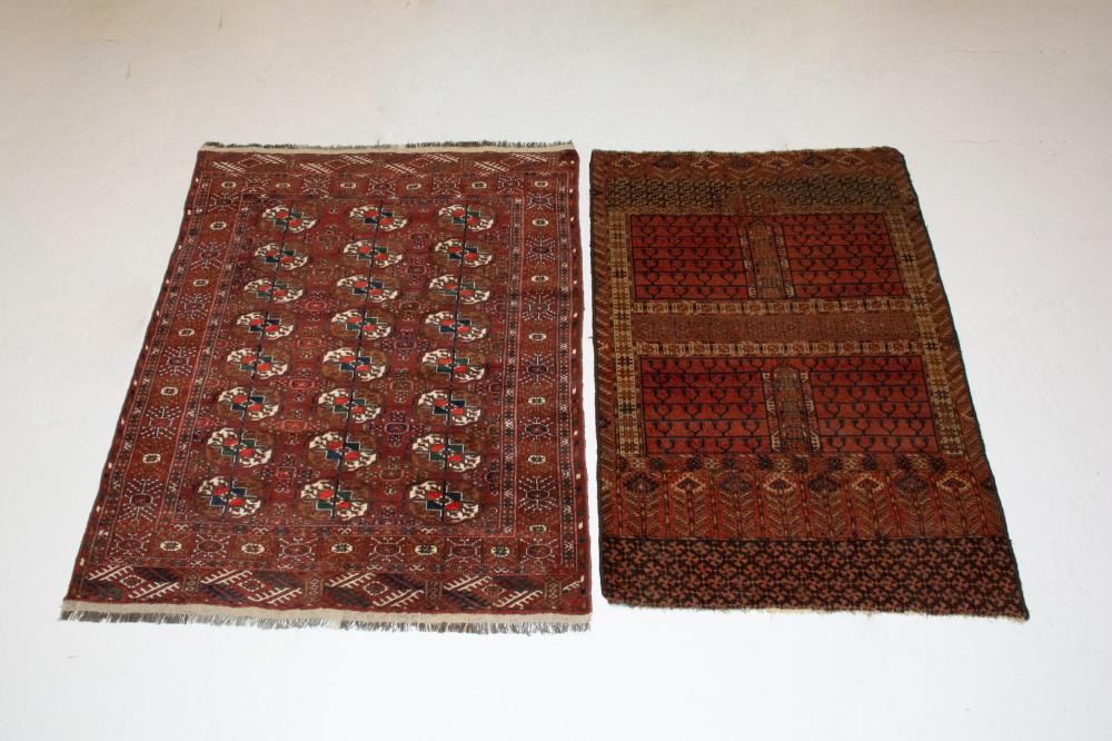 Two Tekke Rugs (1 of 2)