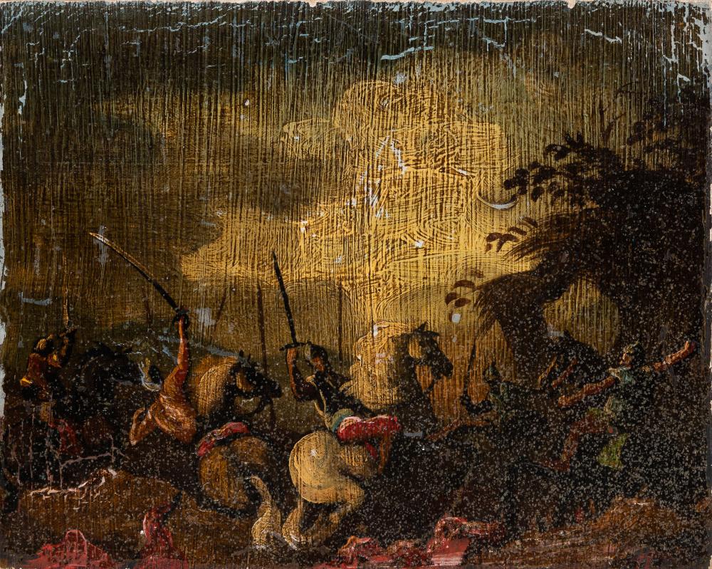 Dutch School 20th Century Skirmish (1 of 2)