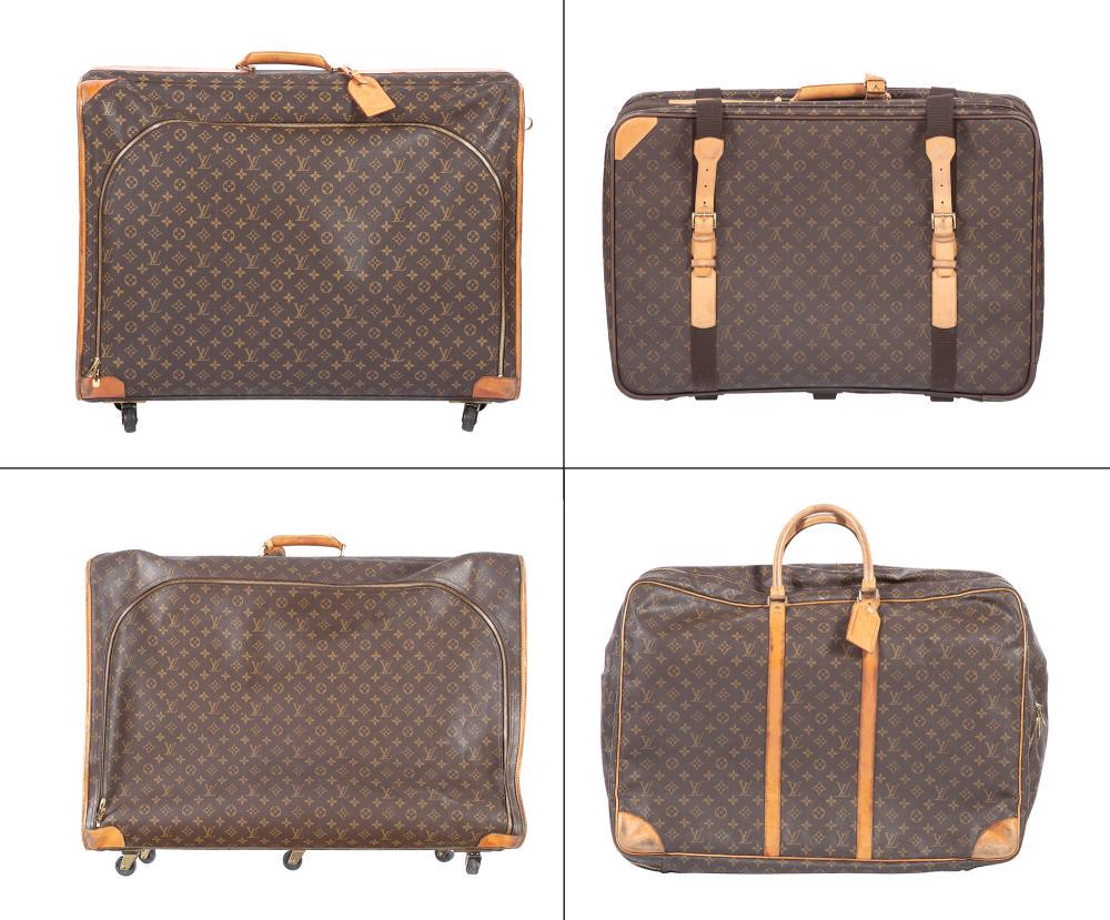 Three Louis Vuitton Soft Suitcases (1 of 11)