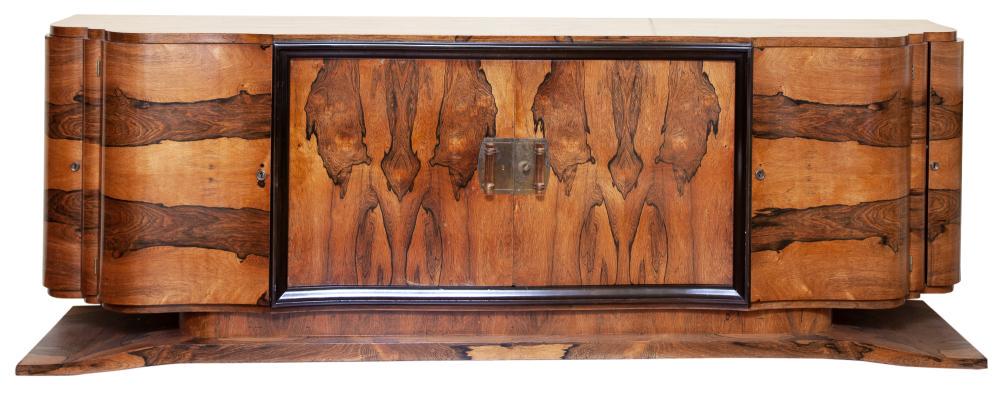 Rosewood Credenza Attributed to Louis Majorelle (1 of 11)