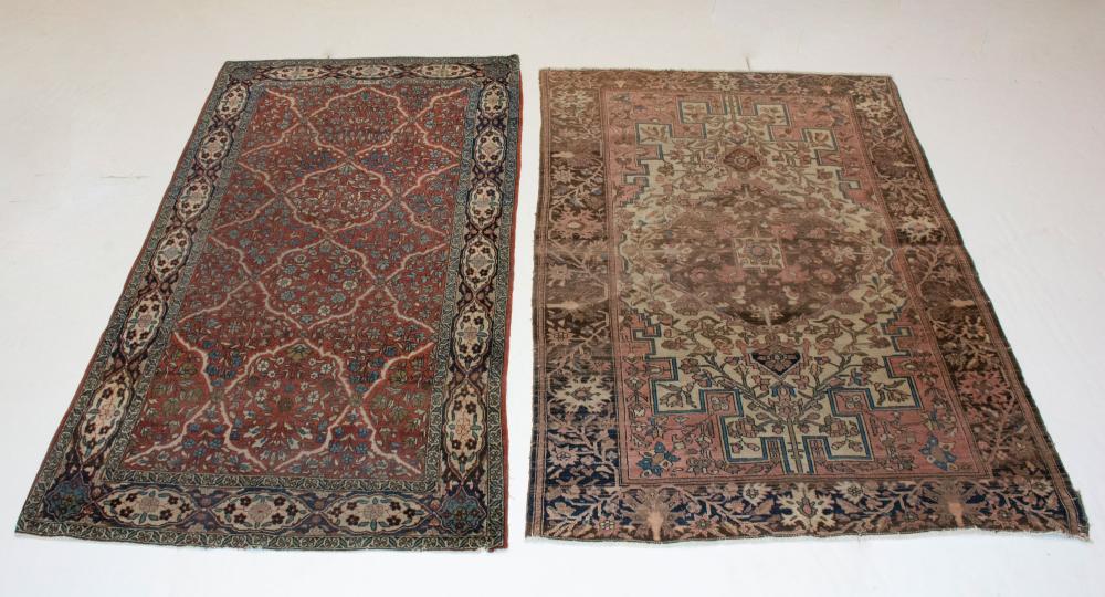 Two Sarouk Rugs (1 of 3)