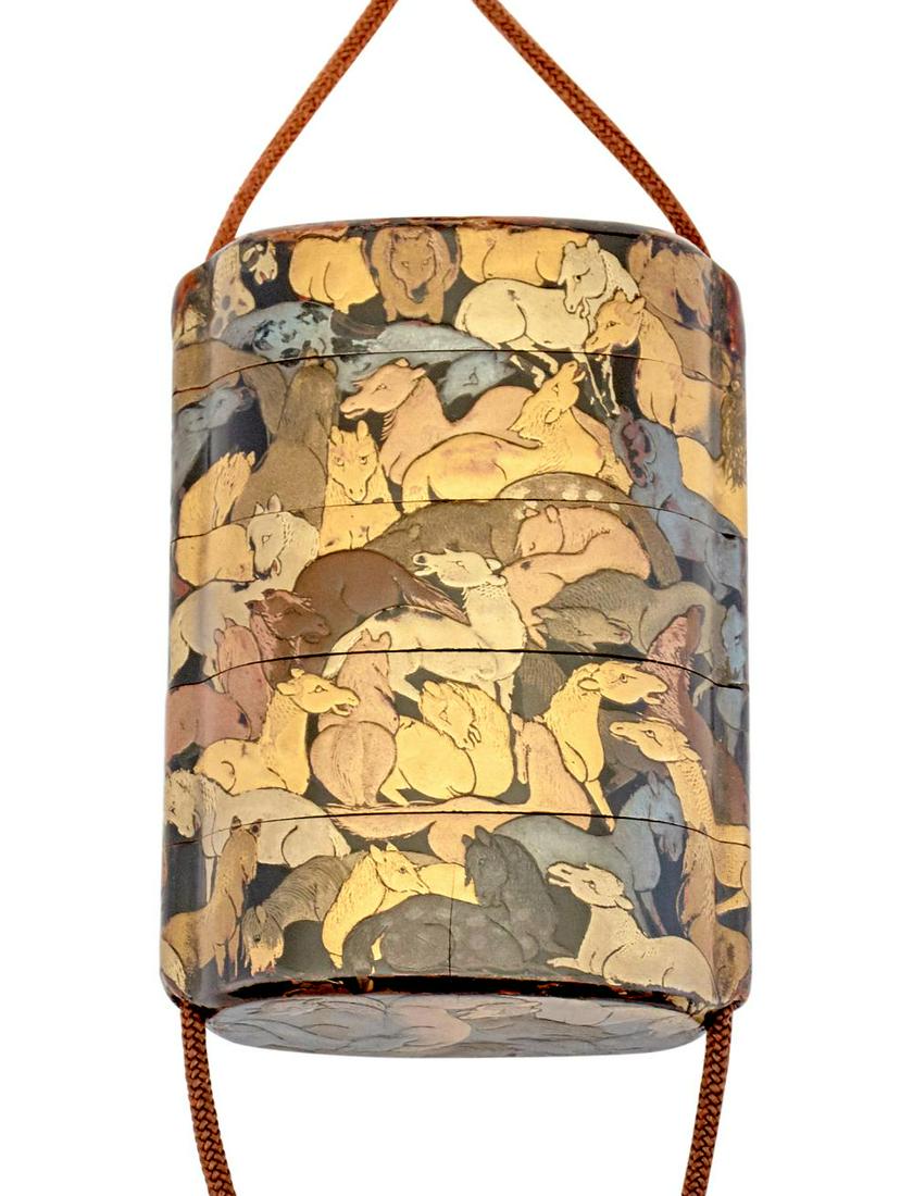 A Japanese Five-Case Inro (1 of 4)