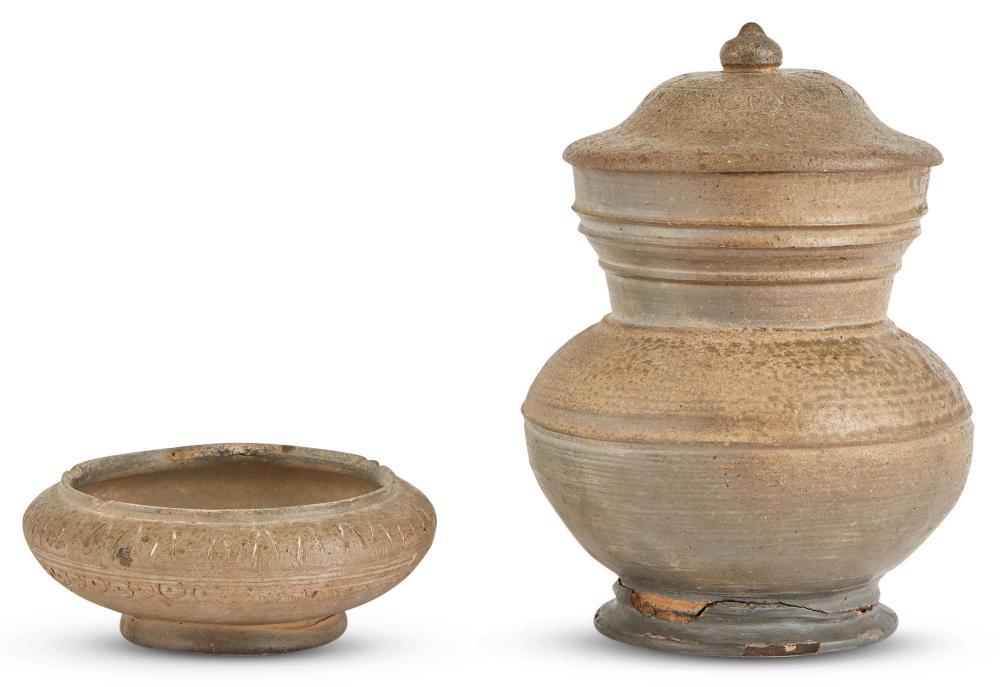 Two Korean Silla Pottery Vessels (1 of 3)