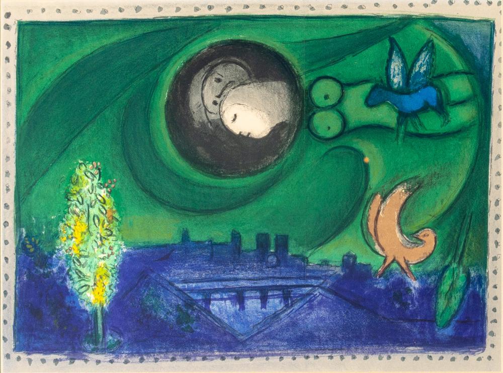 Marc Chagall QUAI DE BERCY (MOURLOT 93; SEE CRAMER (1 of 2)