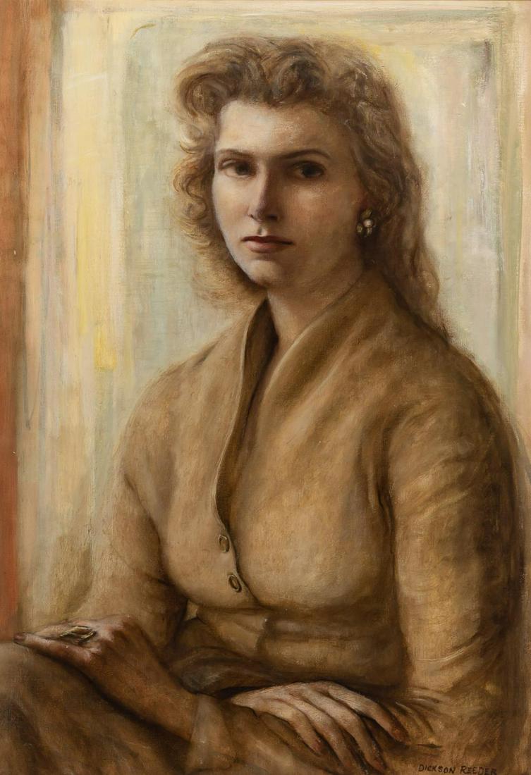 Dickson Reeder American, 1912-1970 Portrait of Jane (1 of 4)