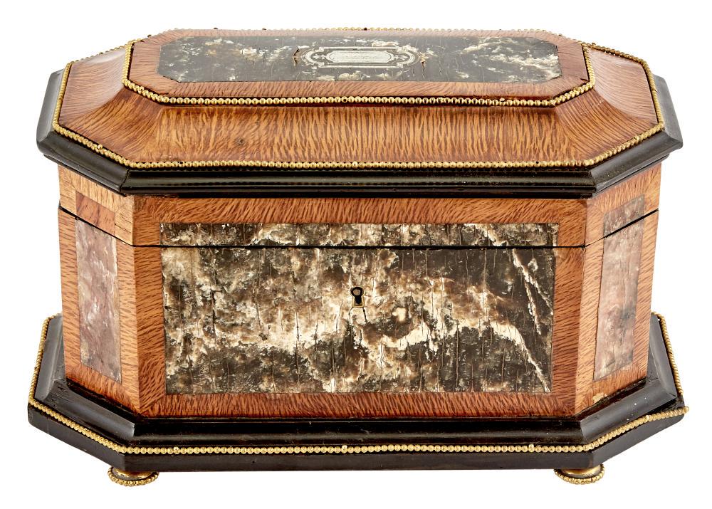 French Gilt-Metal Mounted Oak, Ebonized and (1 of 6)