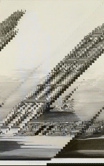 John Taylor Arms LA GIRALDA SEVILLE; CATHEDRAL OF: John Taylor Arms LA GIRALDA SEVILLE; CATHEDRAL OF ST. CYR AND ST. JULITTA, NEVERS; ASPIRATION (FLETCHER 145; 329) Etchings, 1924, 1929, 1939, respectively, signed and dated, the third inscribed Trial