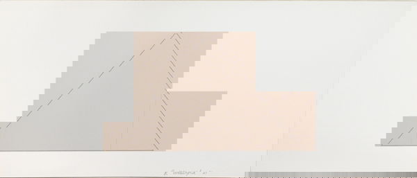 Robert Mangold A BOOK OF SILK SCREENPRINTS, MULTI: Robert Mangold A BOOK OF SILK SCREENPRINTS, MULTIPLE PANEL PAINTINGS Complete portfolio of nine color screenprints, joined together (as issued), signed and numbered 21 in pencil (out of an edition of