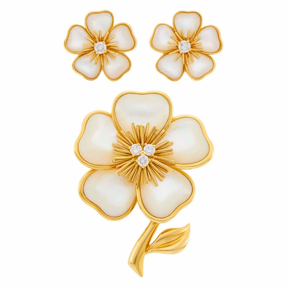 Van Cleef & Arpels Gold, Mother-of-Pearl and Diamond (1 of 4)