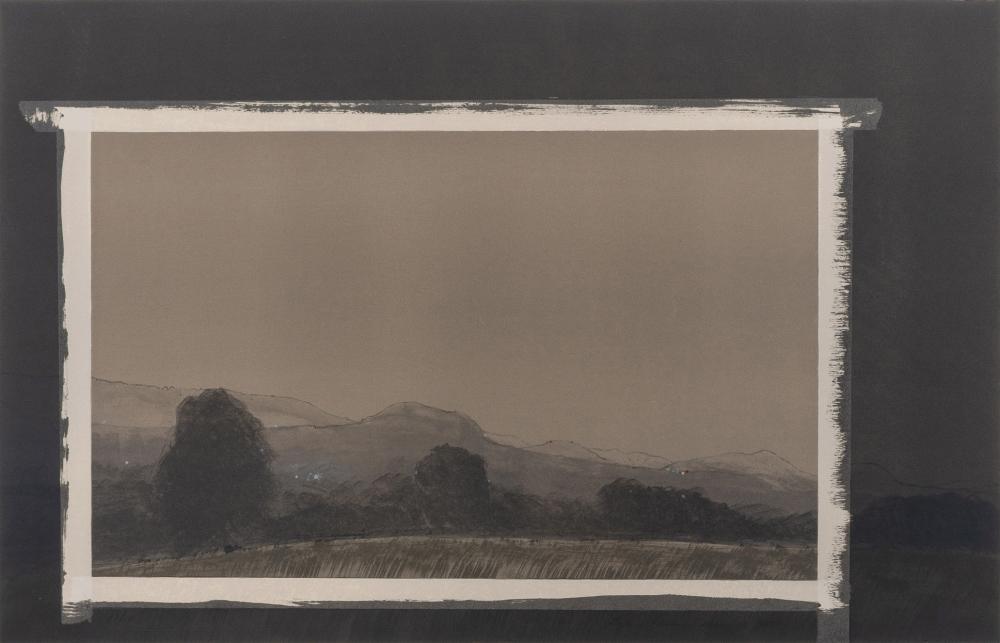 Sylvia Plimack Mangold VIEW OF SCHUMNEMUNK MOUNTAIN (1 of 3)