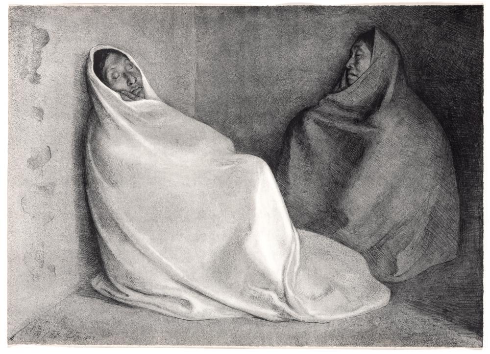 Francisco Zuniga DOS MUJERES SENTADAS (TWO SEATED (1 of 3)