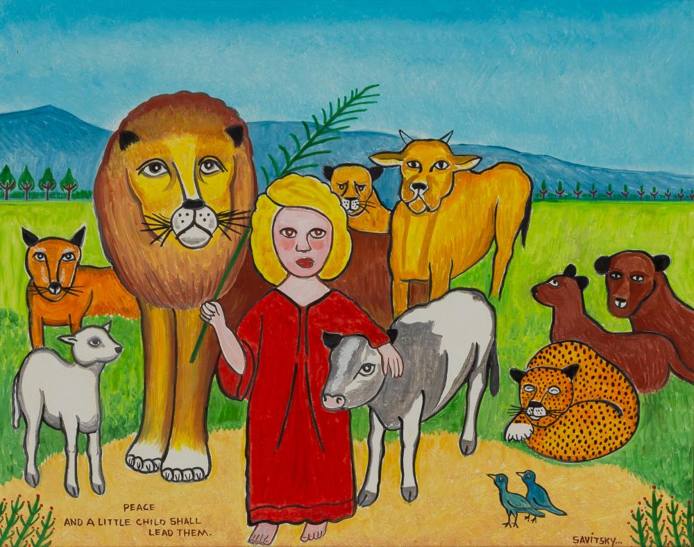 John "Jack" Savitsky American, 1910-1991 Peaceable (1 of 4)