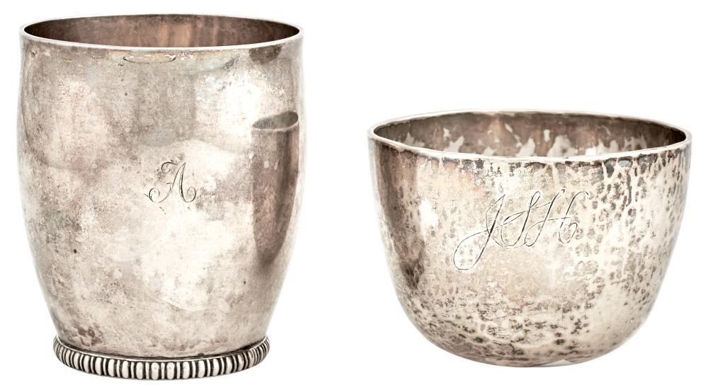Two American Silver Beakers (1 of 3)