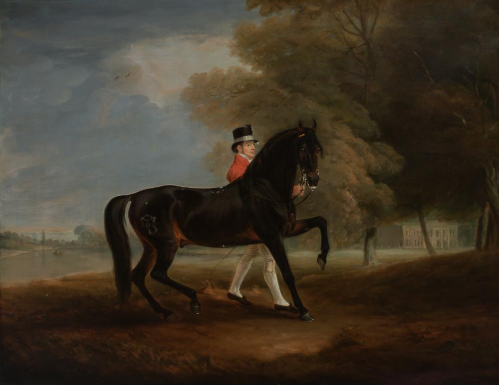 John Ferneley the Elder English, 1782-1860 A Racehorse (1 of 3)