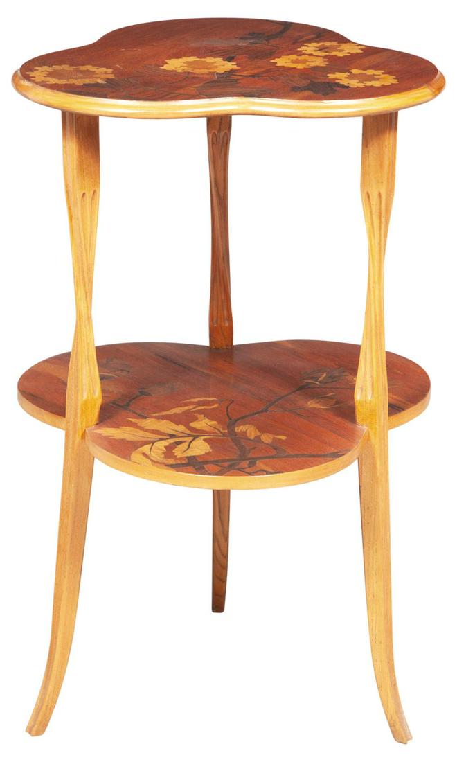 Louis Majorelle Art Nouveau Carved and Marquetry Inlaid (1 of 5)