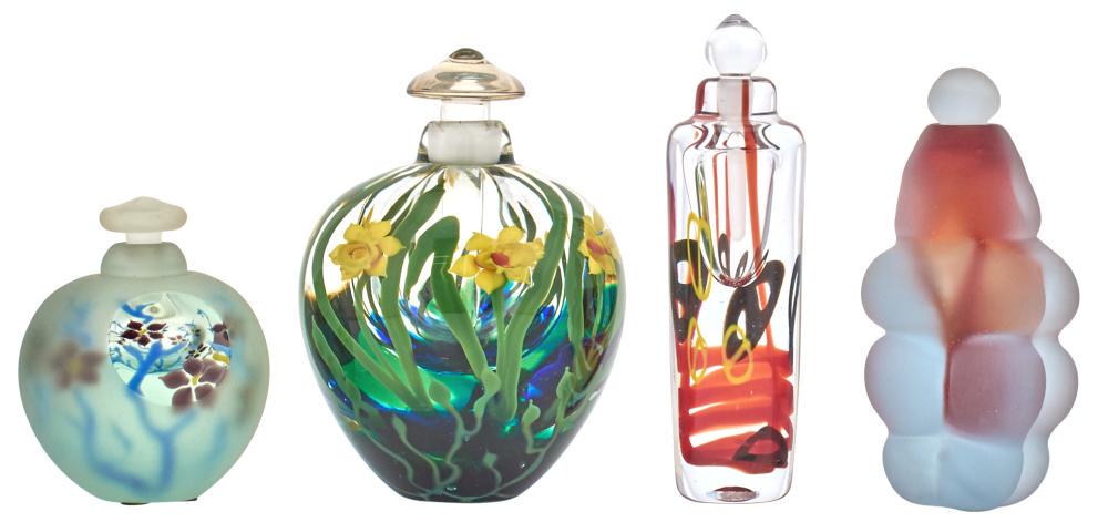 Group of Four Richard Jolley Hand-Blown Glass (1 of 3)