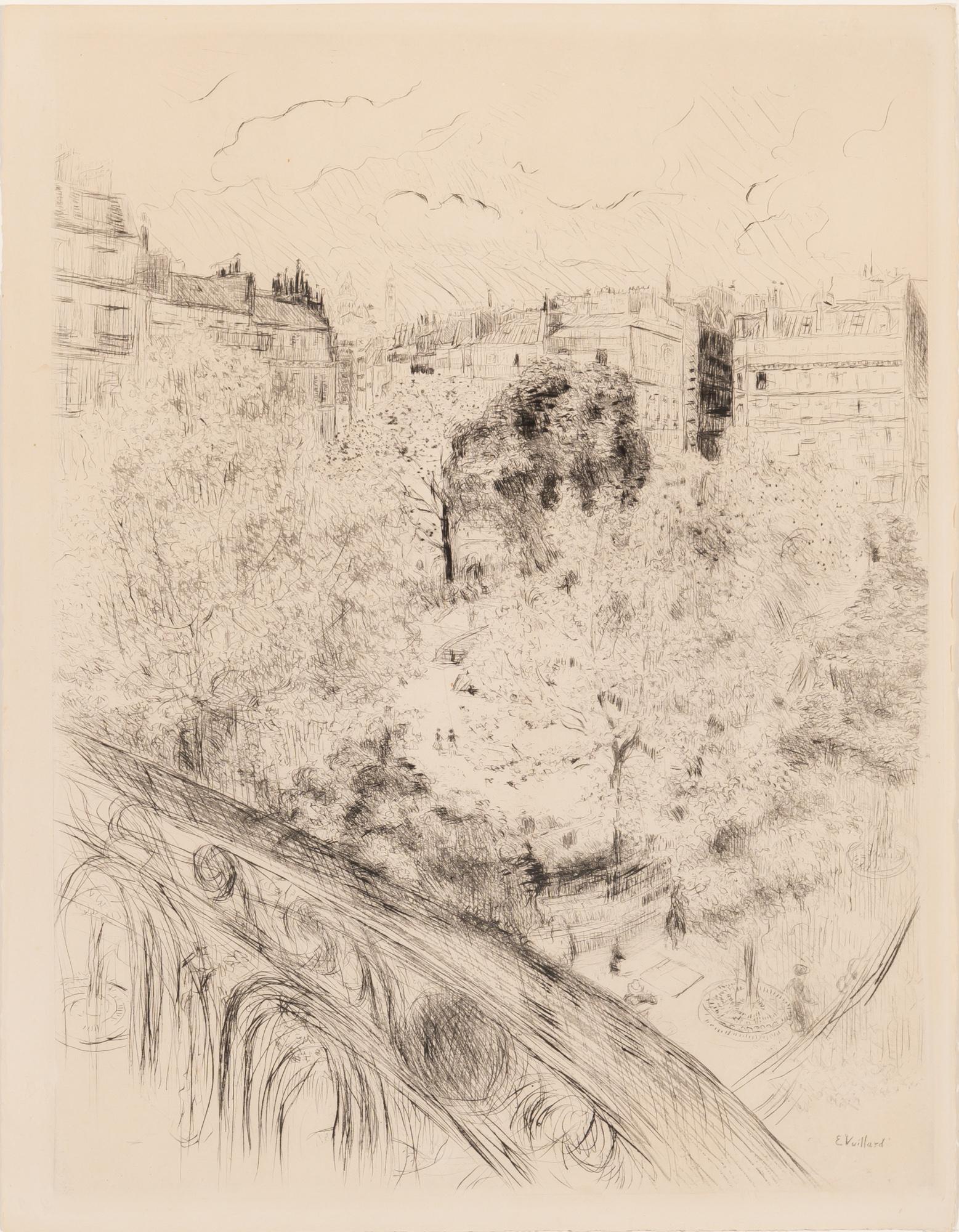 Édouard Vuillard LE SQUARE VINTIMILLE (ROGER-MARX (1 of 3)