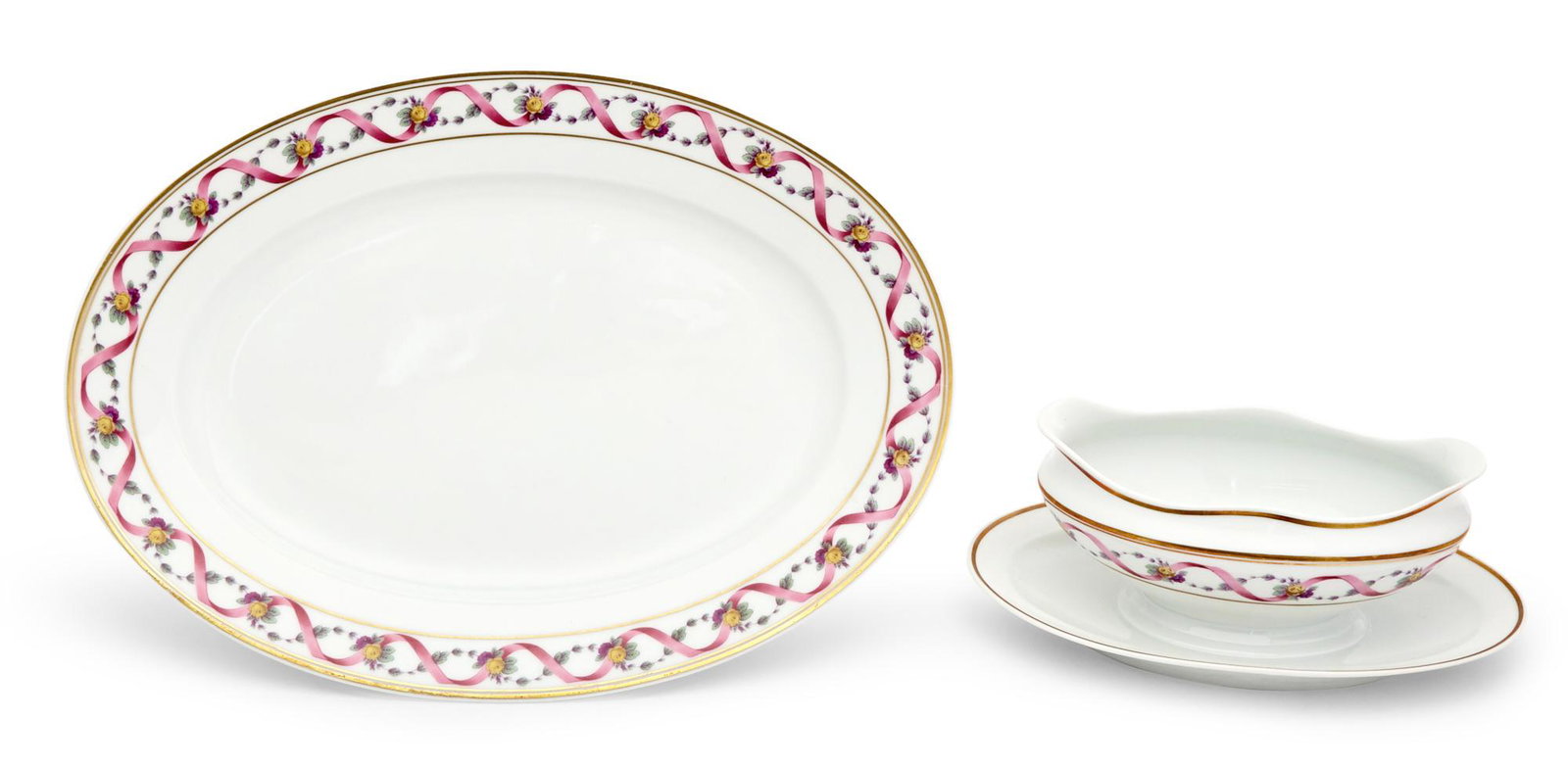 Richard Ginori Porcelain Boboli Pattern Dinner Service (1 of 3)