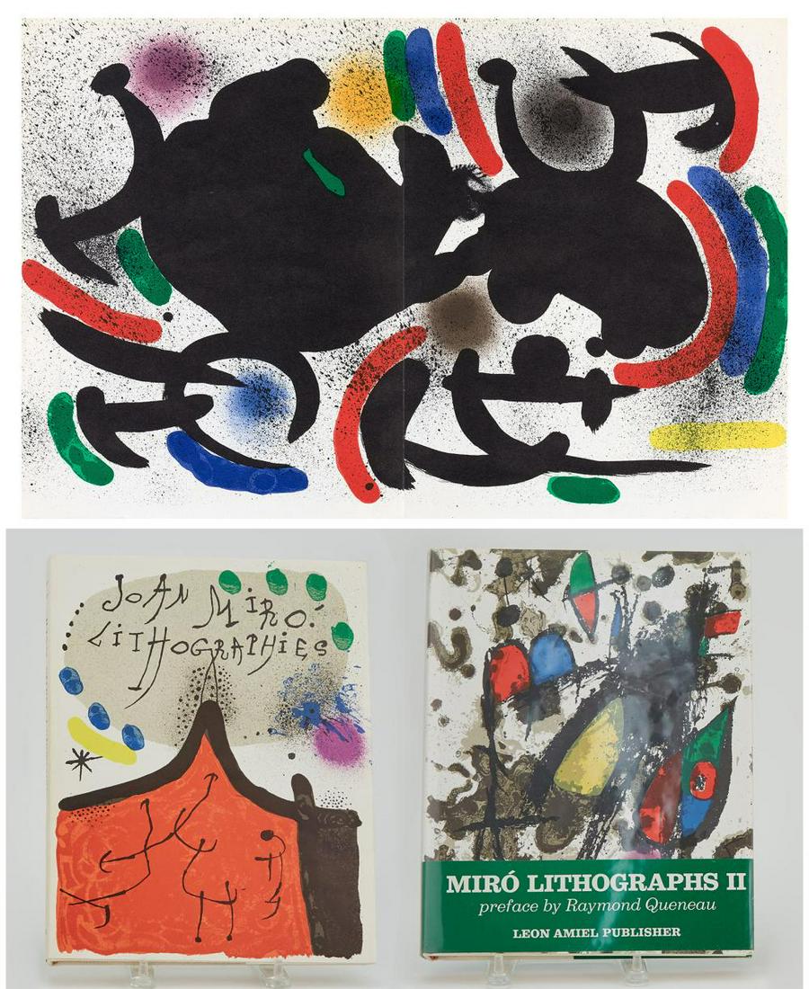 Joan Miró MIRÓ LITHOGRAPHS I-II (MOURLOT (1 of 4)