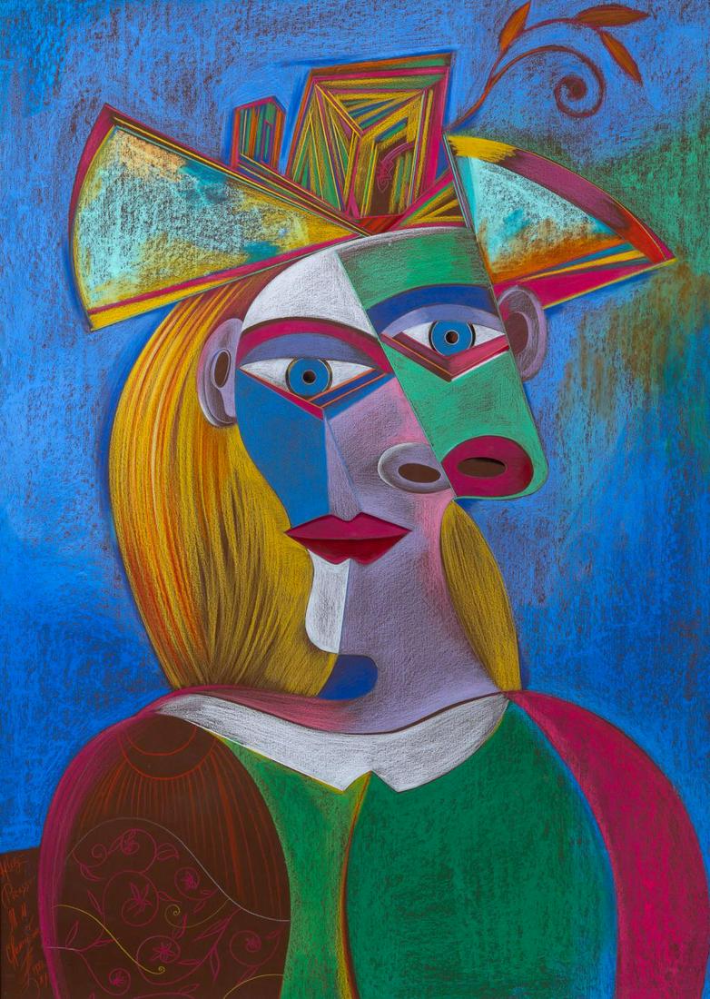 Mihail Chemiakin Russian , b. 1943 After Picasso, 1988 (1 of 3)